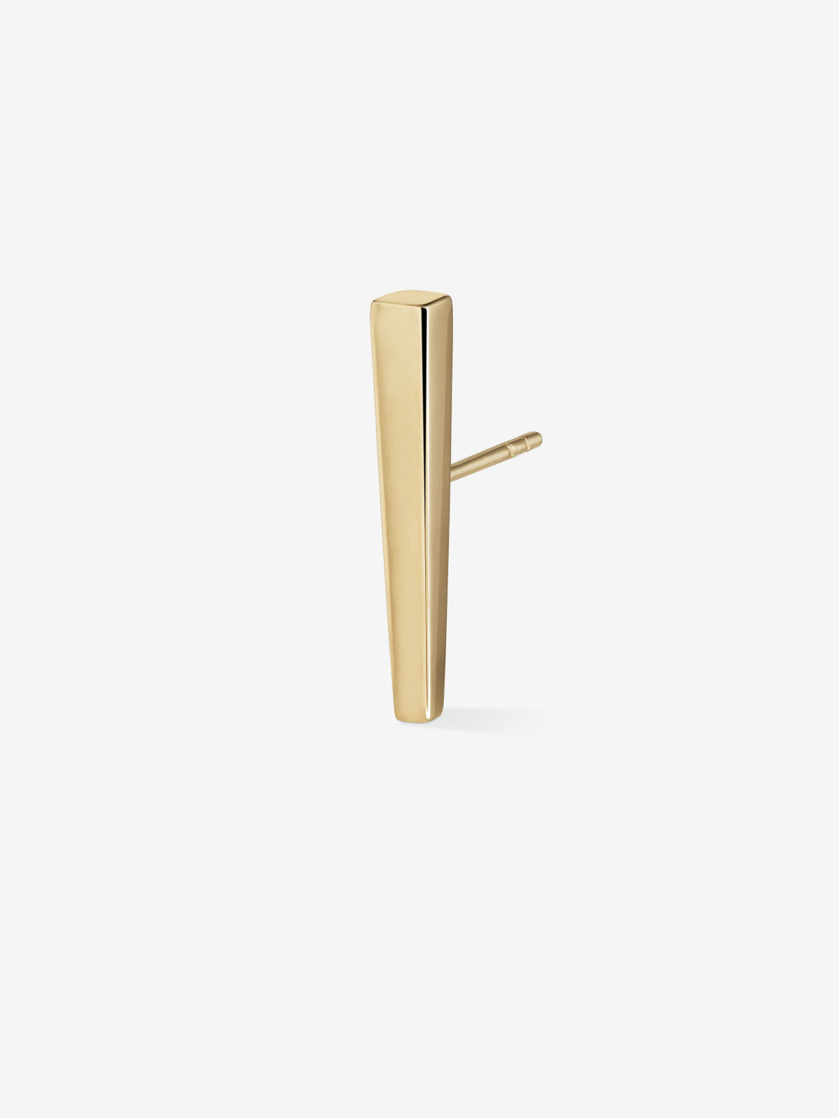 Angular Gold Pin Earring 0.00