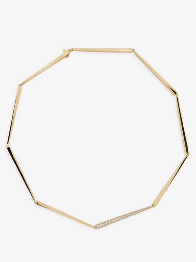 Angular Triad Diamond Collier 2.10