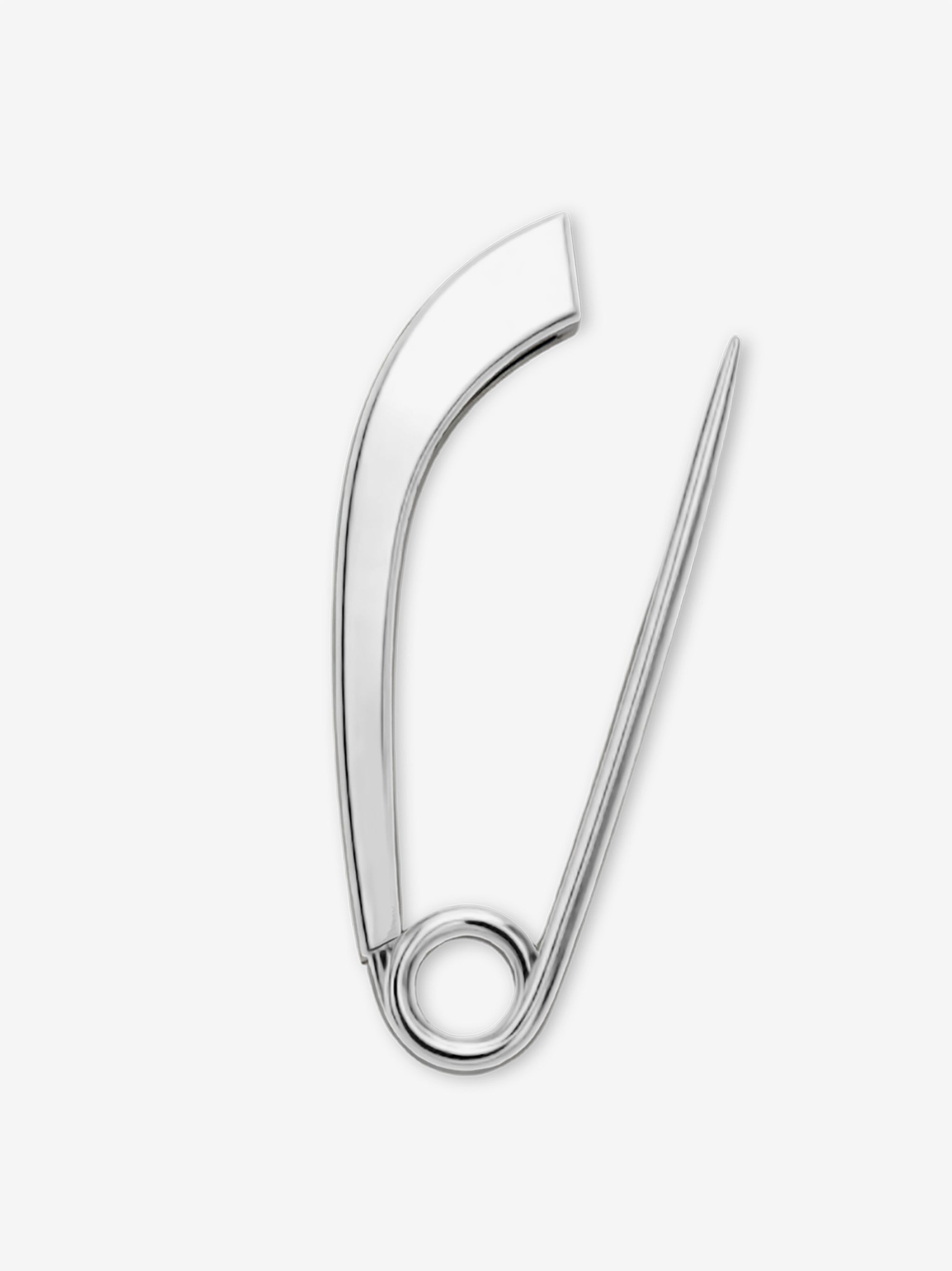 
        Angular Sterling Silver Safety Pin 0.00