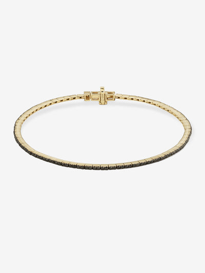 Black Diamond Tennis Bracelet 0.95