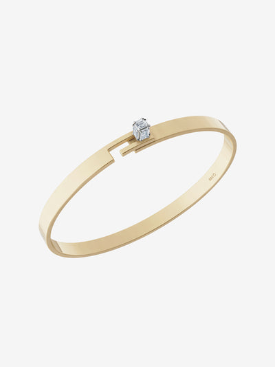 
            Diamond Cube Bangle 0.85