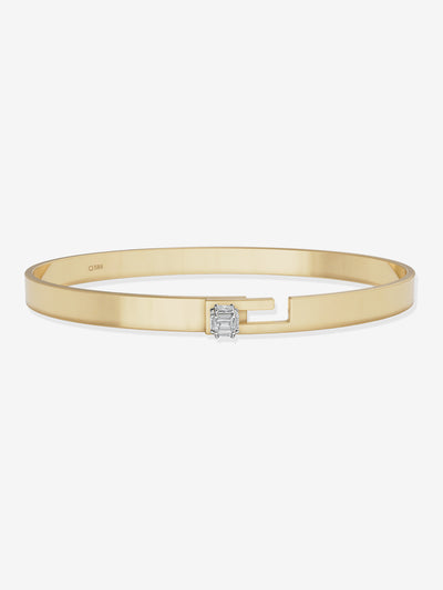 
            Diamond Cube Bangle 0.85
