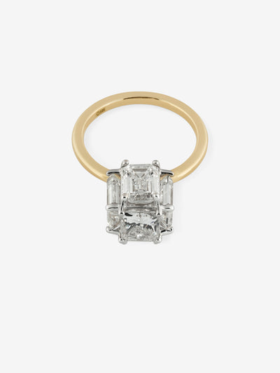 
            Diamond Cube Ring 5.38
