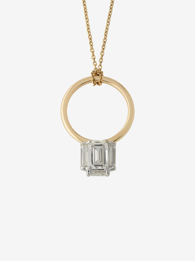 
            Diamond Cube Ring Pendant 5.38