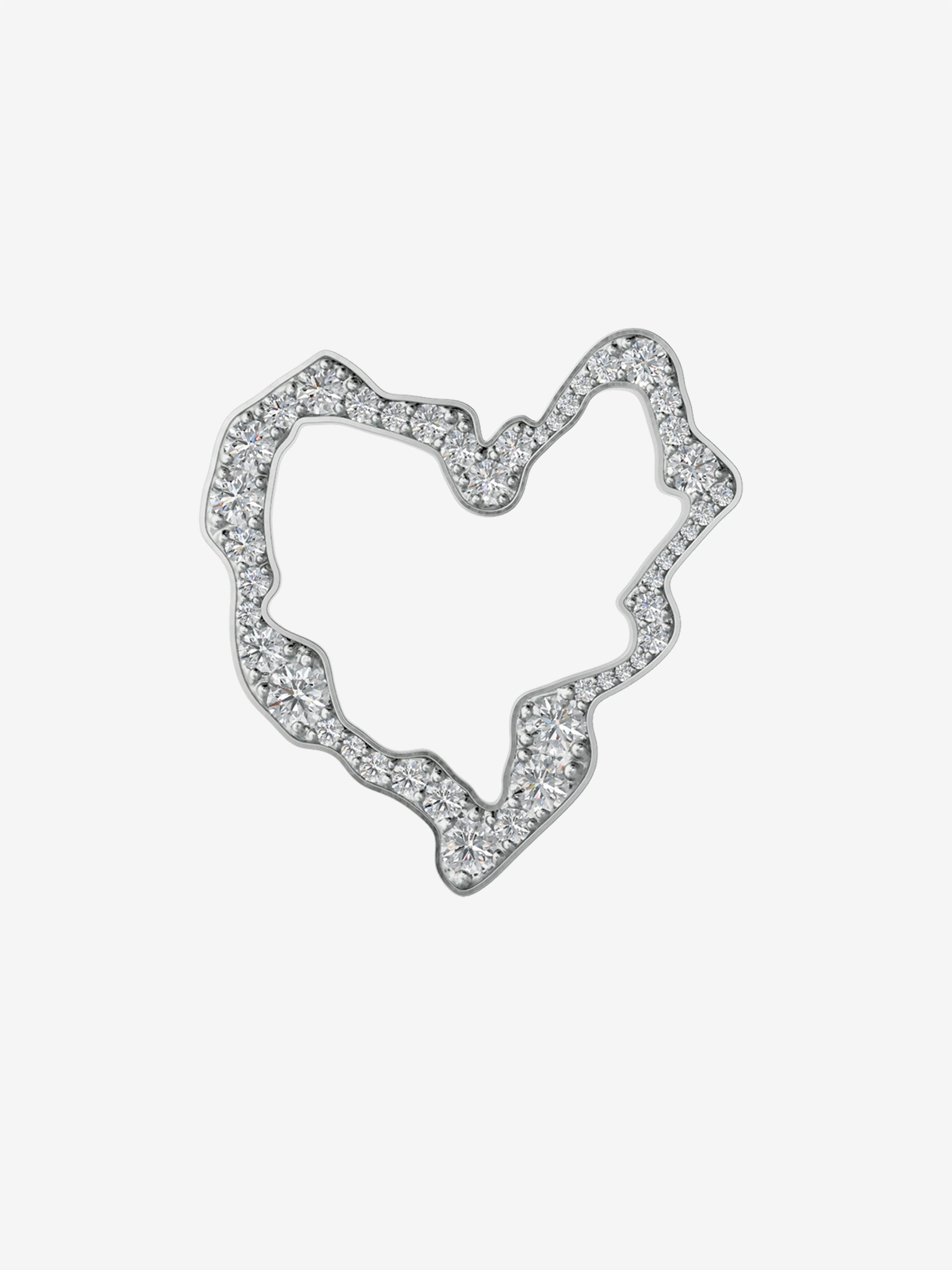 
        Diamond Heart Pendant 2.3