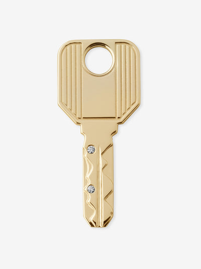 Gold Key Pendant 0.04