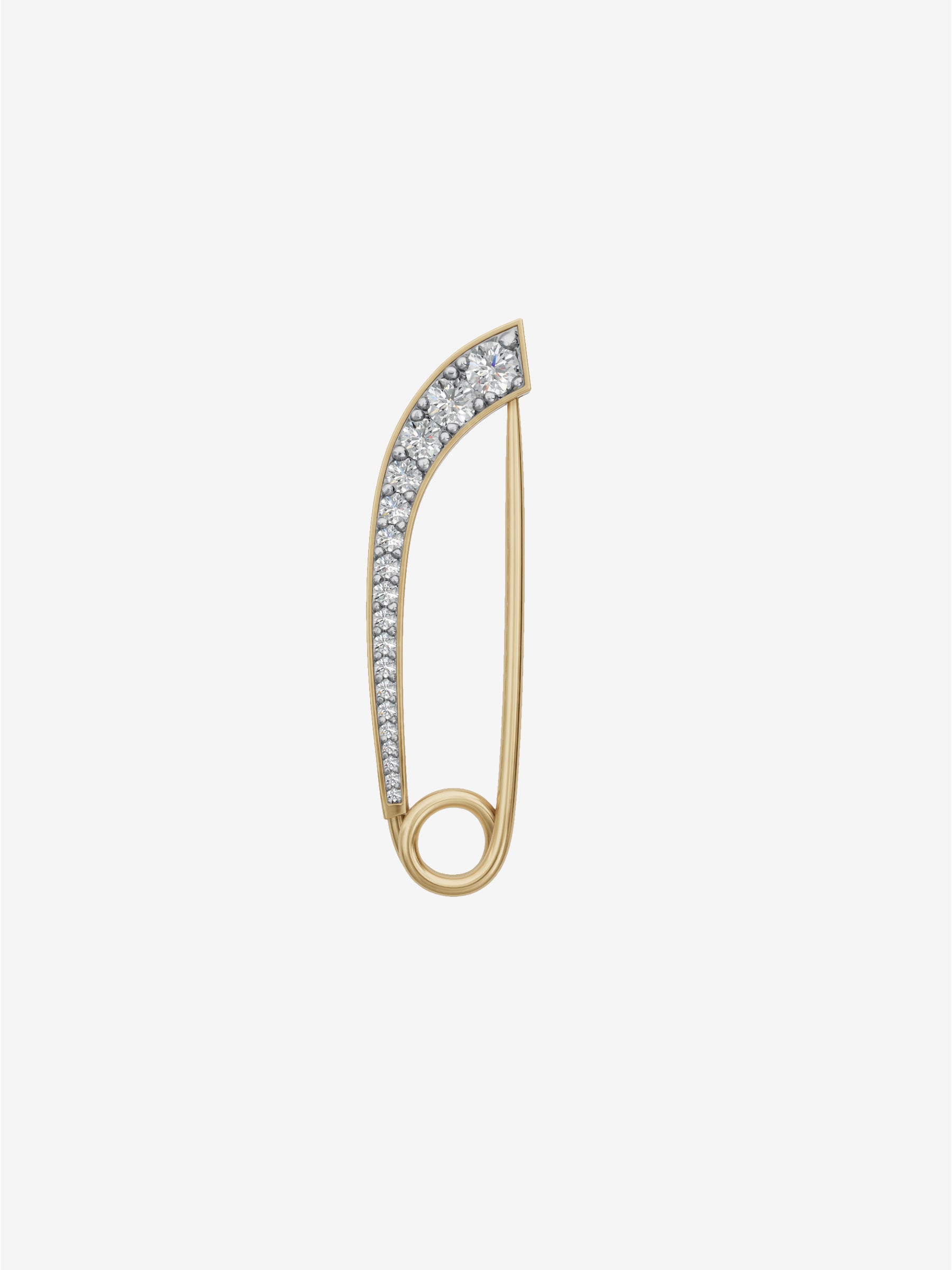 
        Mini Angular Diamond Safety Pin 0.28