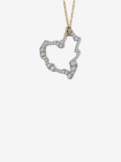 
            Mini Diamond Heart Pendant 0.65