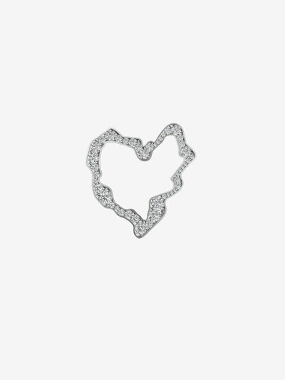 
            Mini Diamond Heart Pendant 0.65