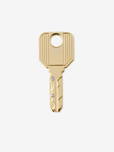 
            Mini Gold Key Pendant 0.02