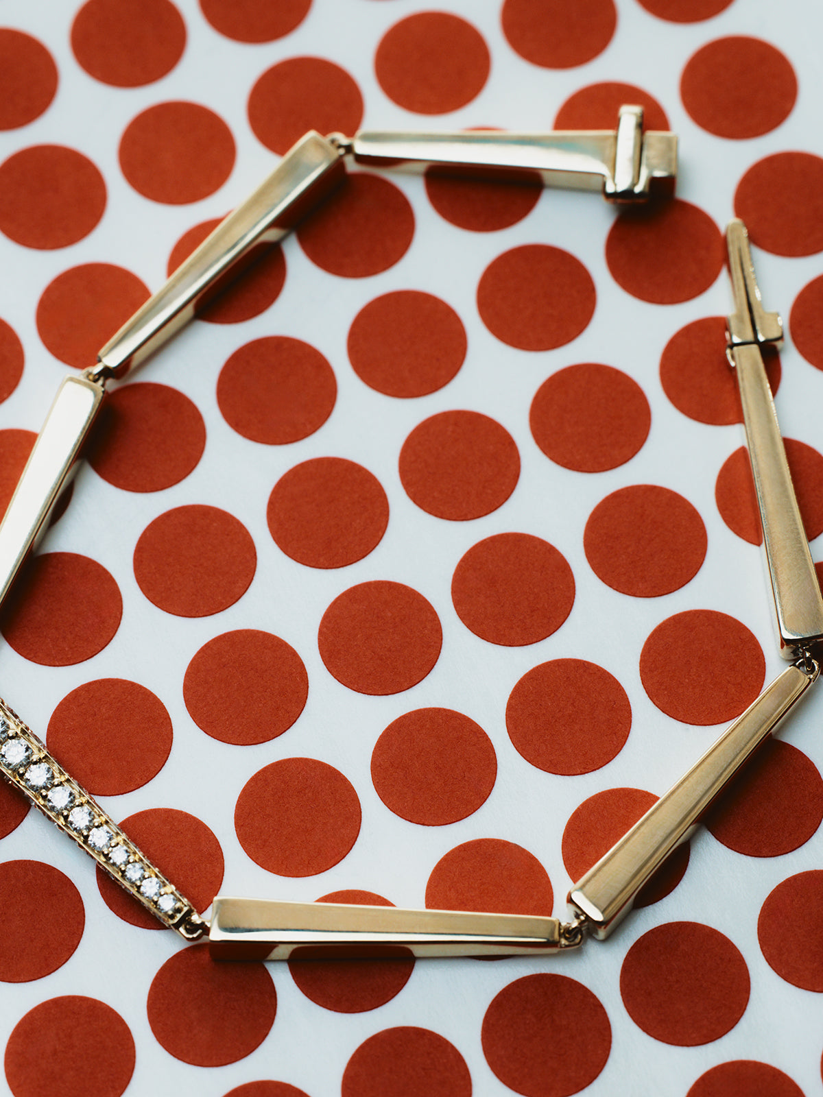 Angular Triad Diamond Bracelet 1.0