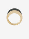 
        Black Enamel Disc Ring 0.00