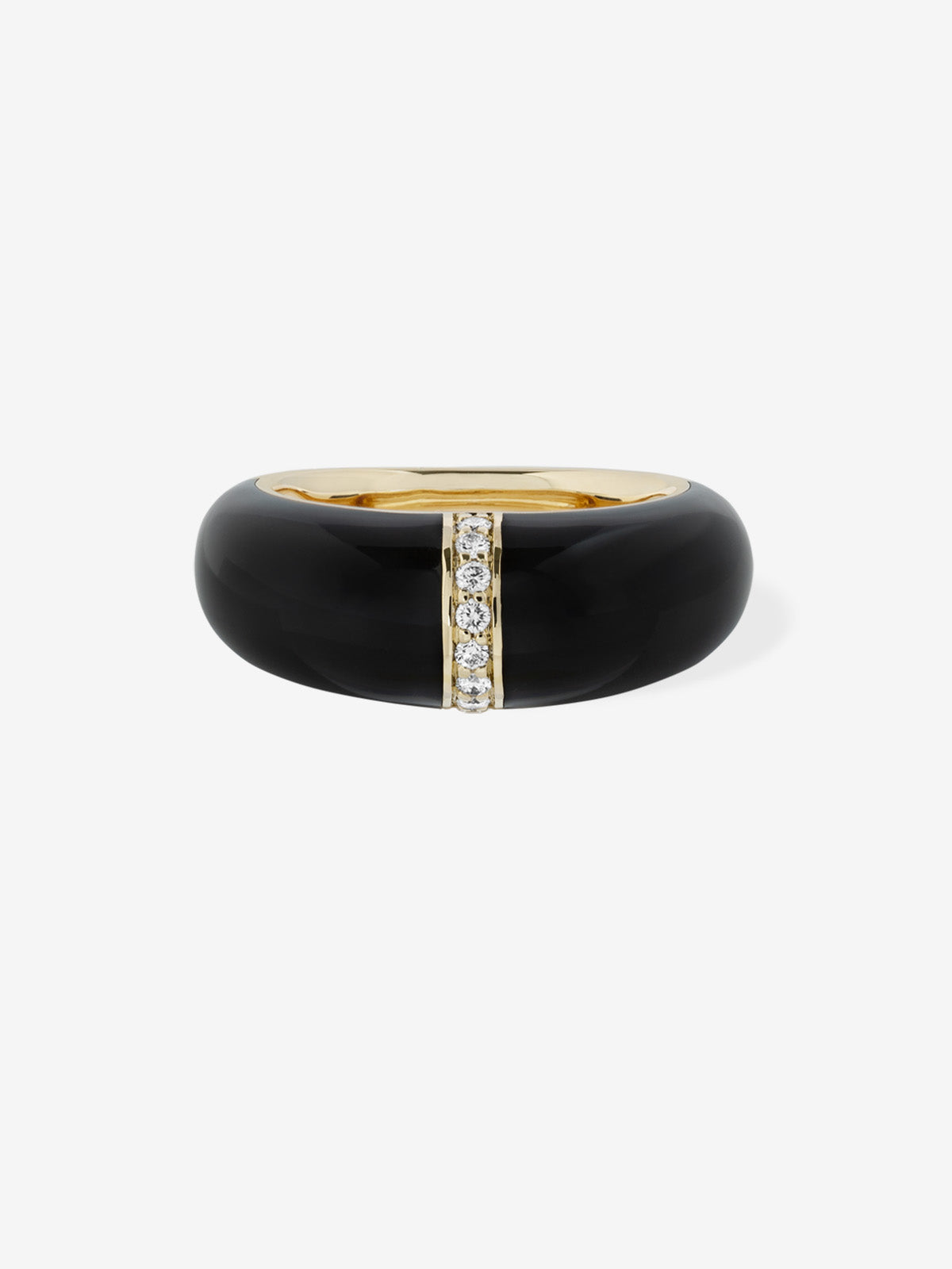 Diamond Line Split Ring 0.45 | OUVERTURE