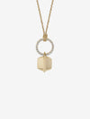 
        Curved Dome Diamond Pendant 0.15
