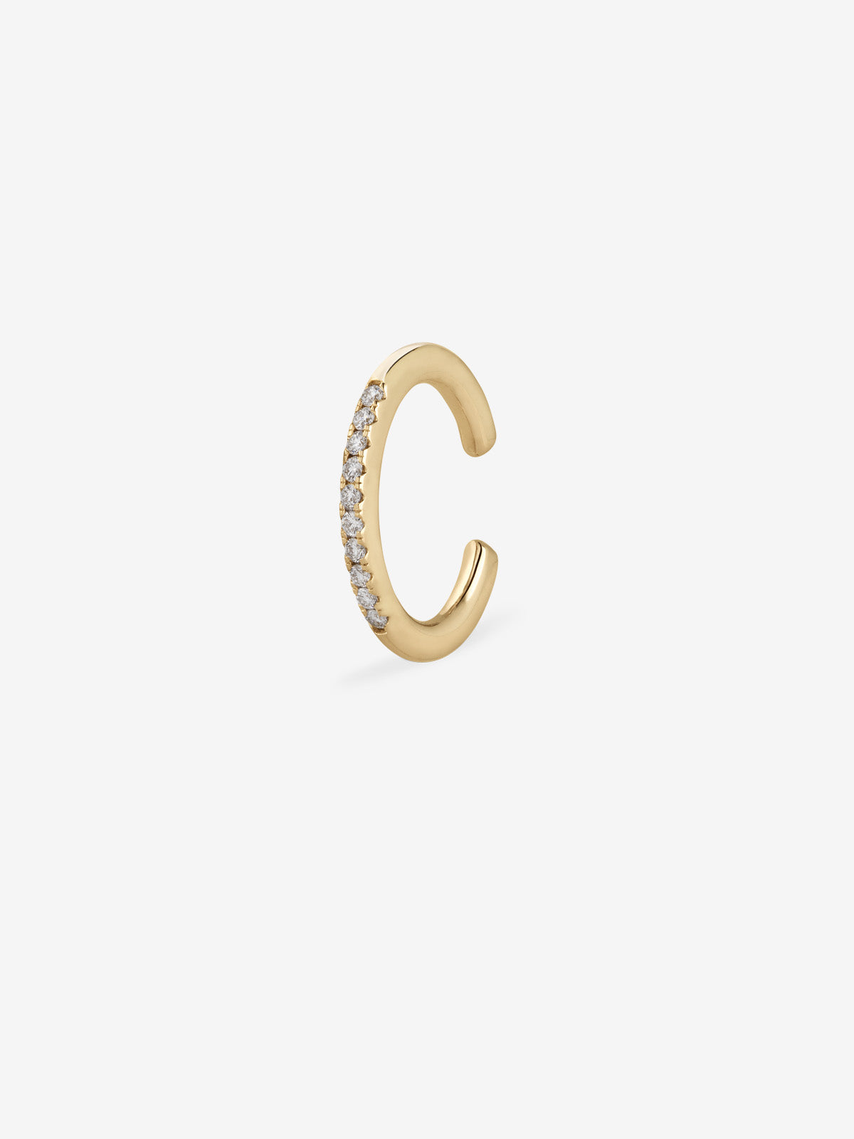 Line Diamonds ear cuff