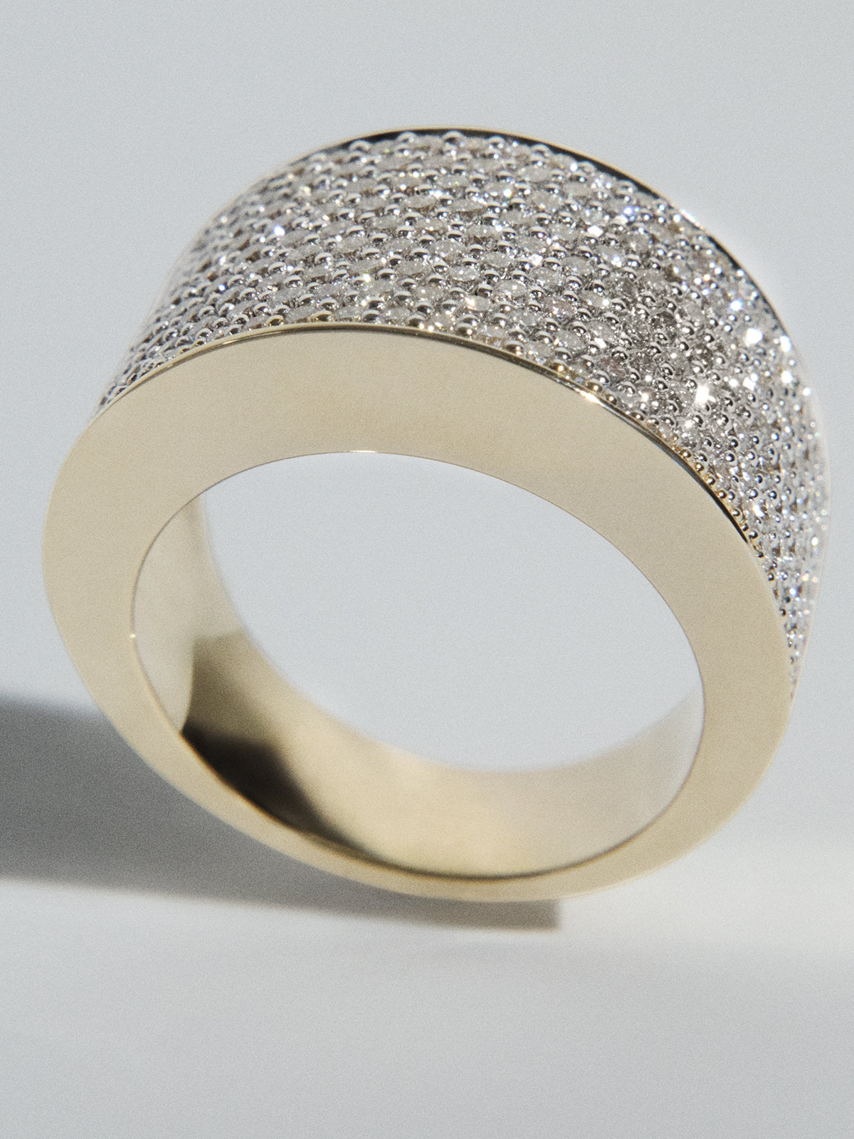 
        Diamond Disc Ring 1.6