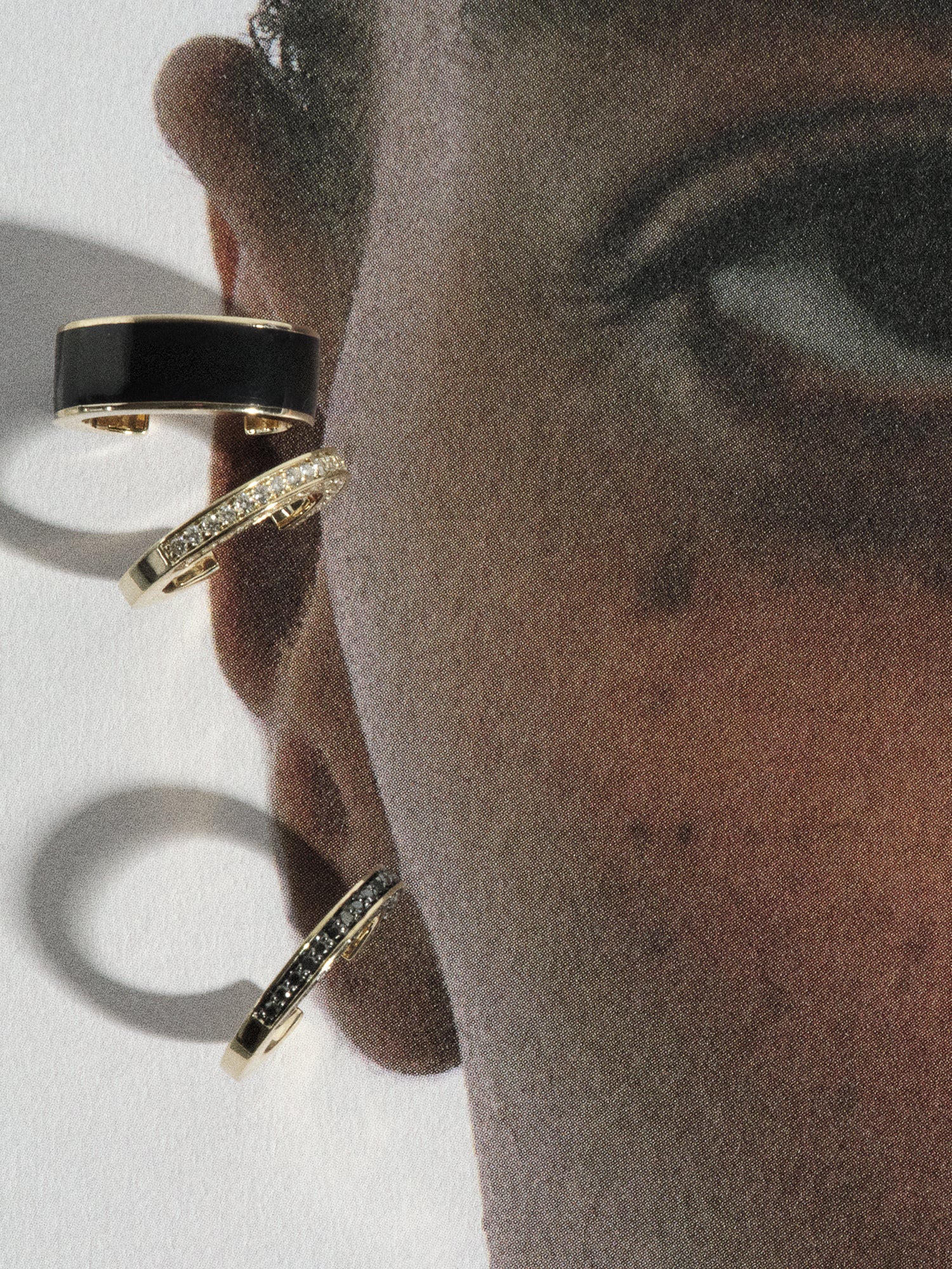 
        Triad Diamond Earcuff 0.25
