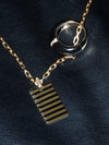 
        Gold Disc Pendant 0.04