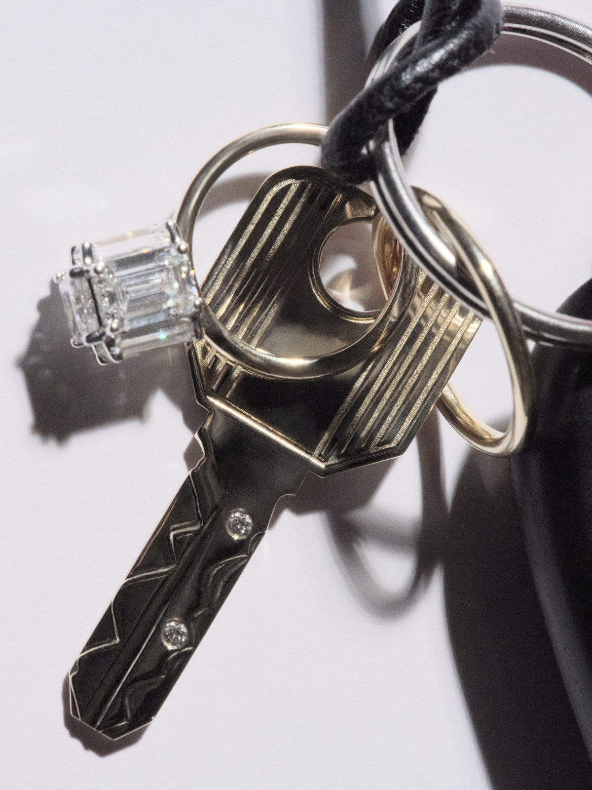 Diamond Cube Ring Pendant 5.38