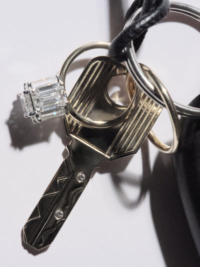
            Diamond Cube Ring Pendant 5.38