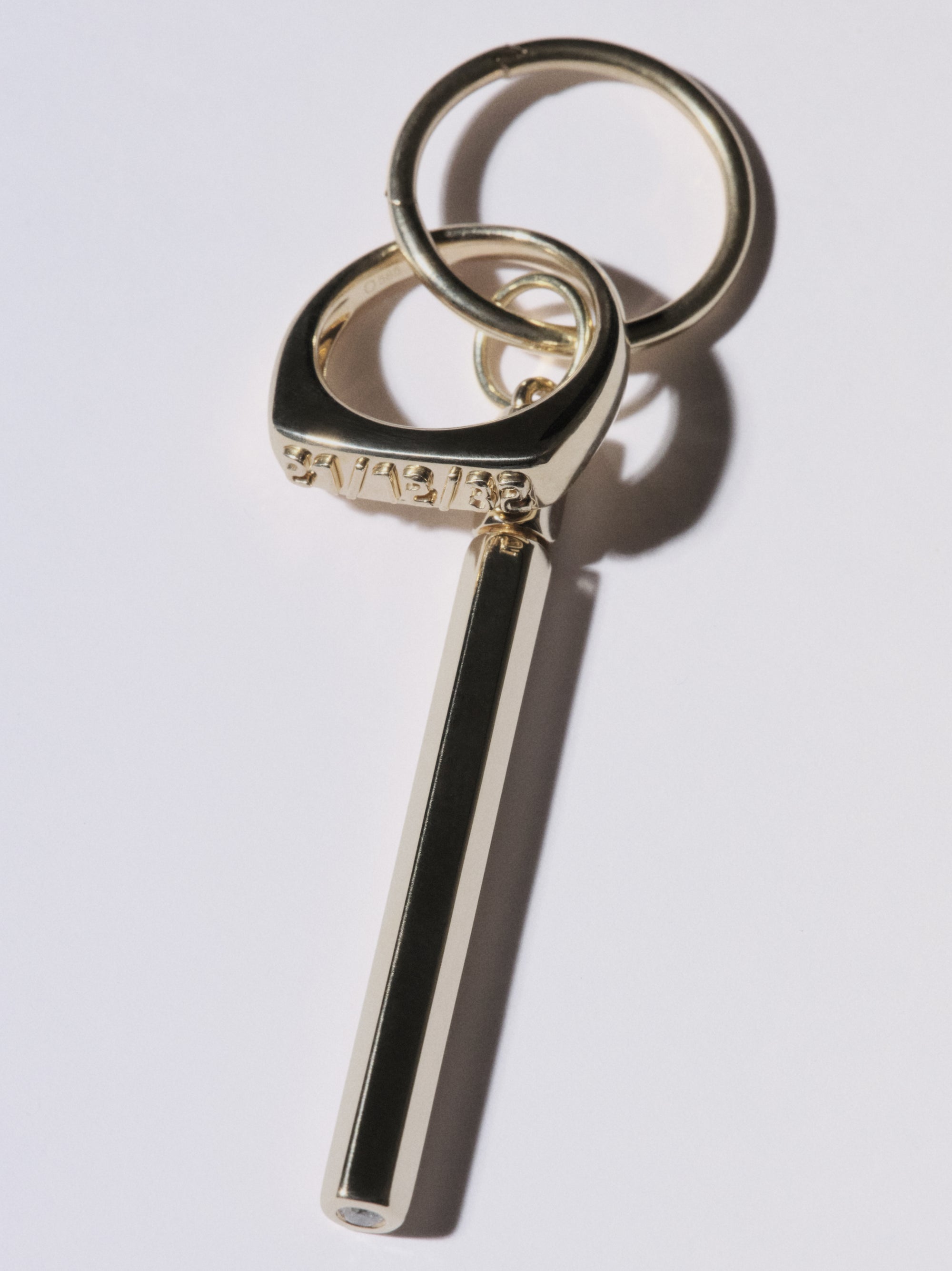 
        Diamond Tube Pendant 0.06