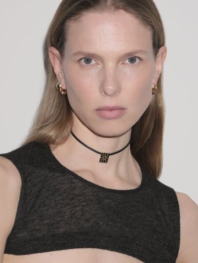 
            Gold Disc Diamond Earring 0.06