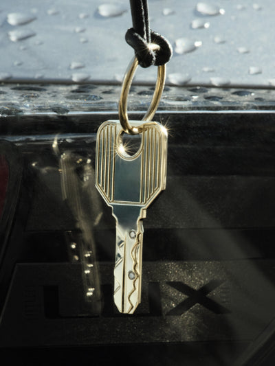 
            Gold Key Pendant 0.04