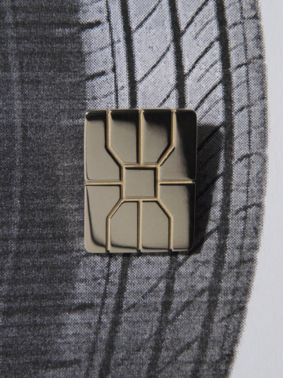 
            Gold Chip Disc Pendant 0.00