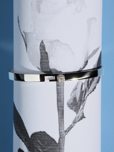 
            Diamond Cube Bangle 0.85