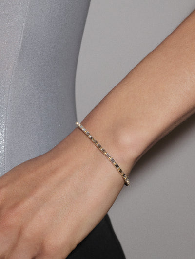 
            Baguette Diamond Tennis Bracelet 3.90