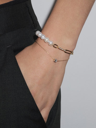 
            Diamond Cube Bracelet 0.75