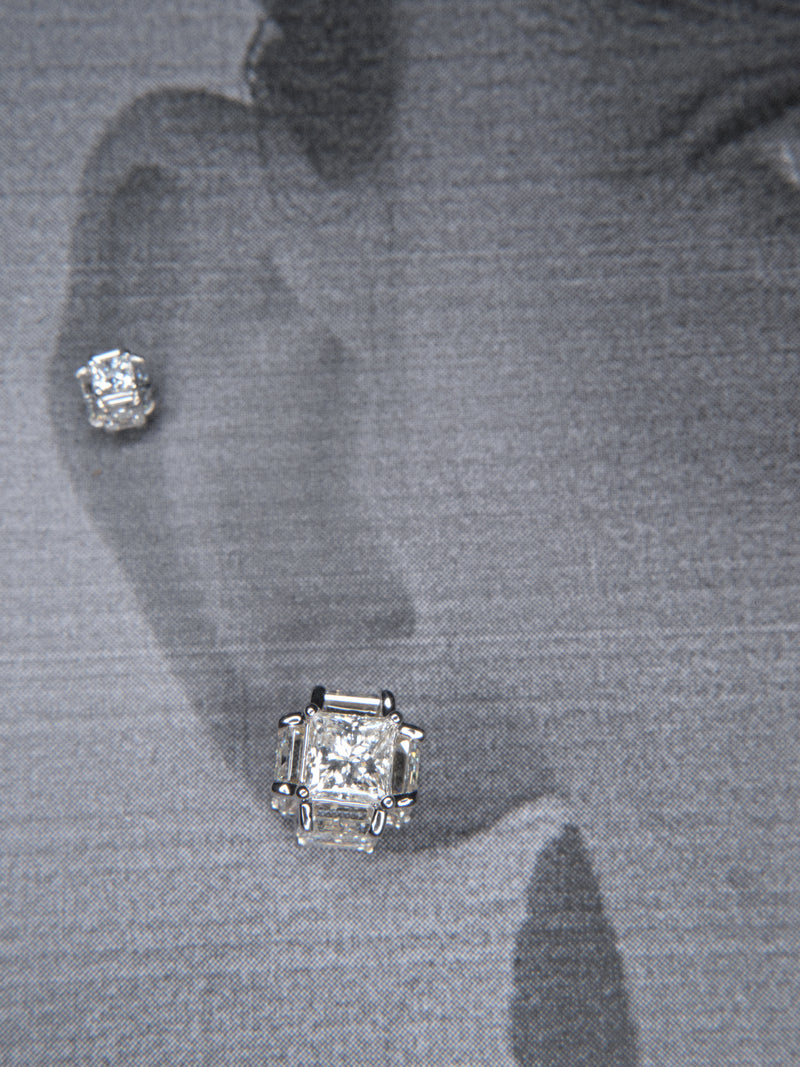 Diamond Cube Stud 0.65