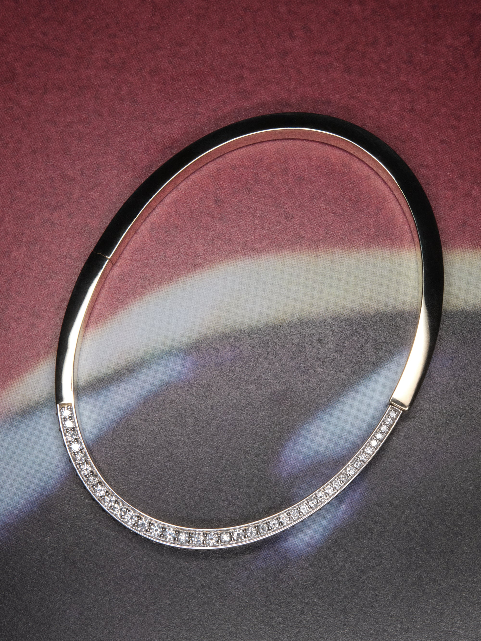 
        Angular Triad Bangle 1.70