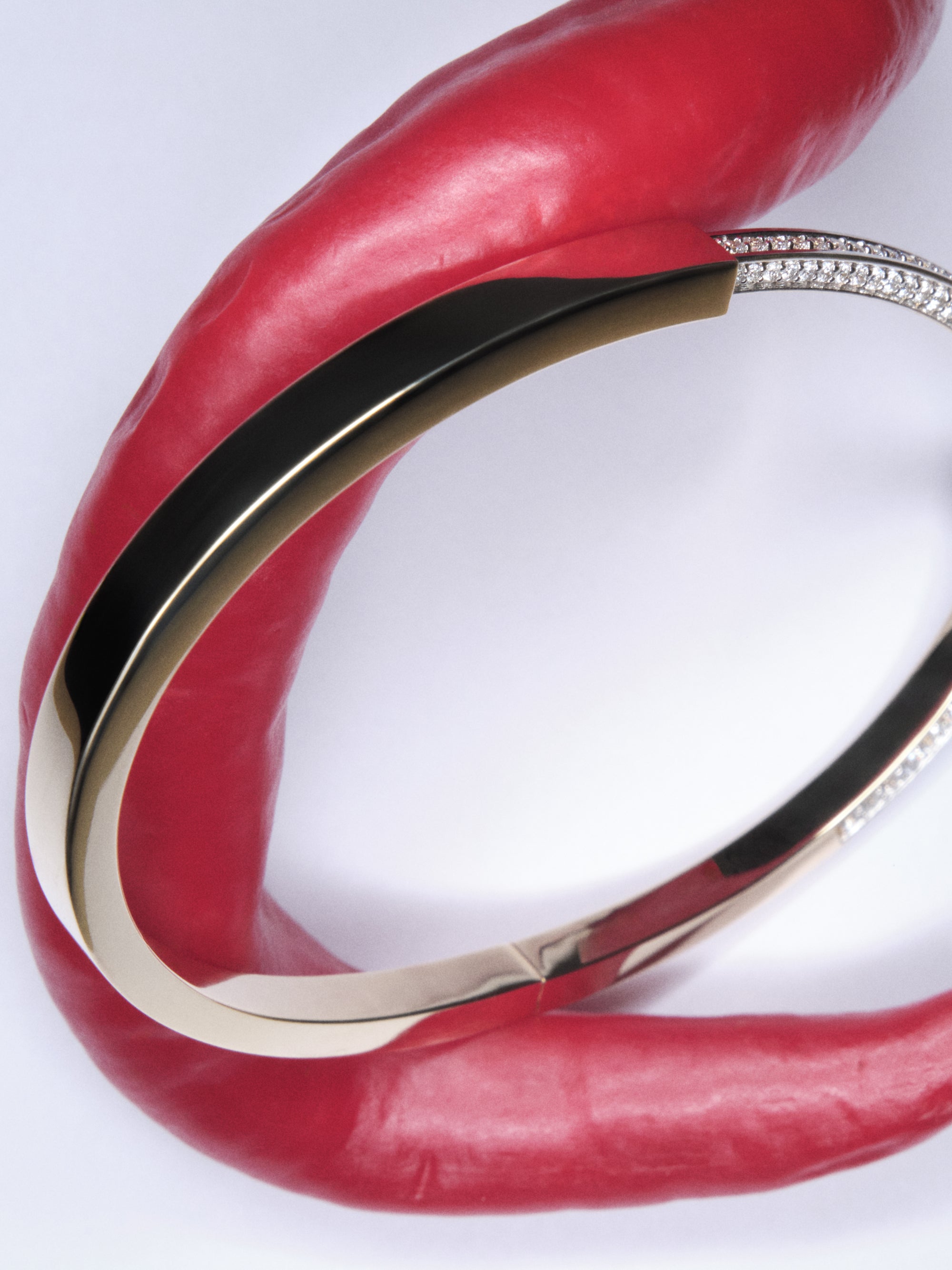 
        Angular Triad Bangle 1.70