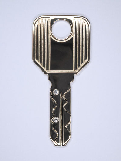 Gold Key Pendant 0.04