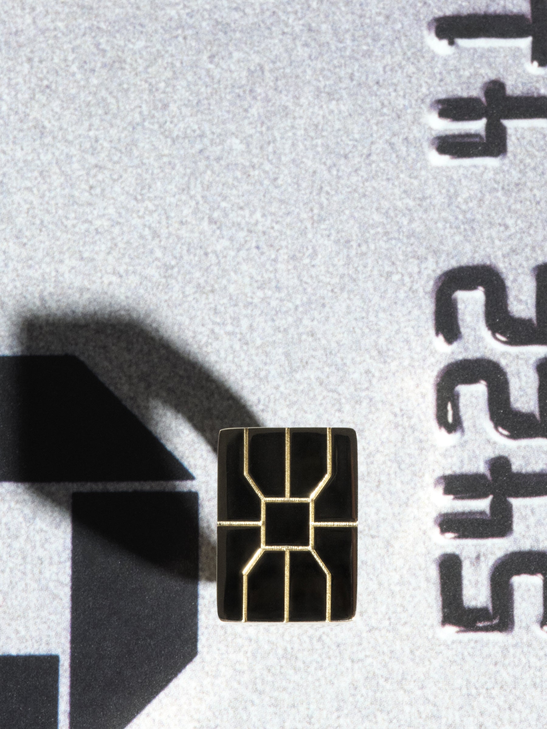 
        Gold Chip Disc Ring 0.00