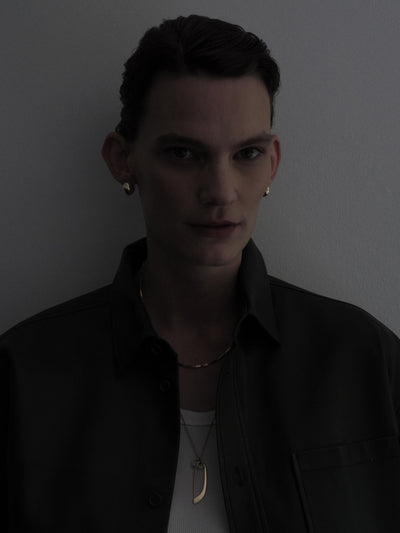 Gold Dome Ball Earring 0.00