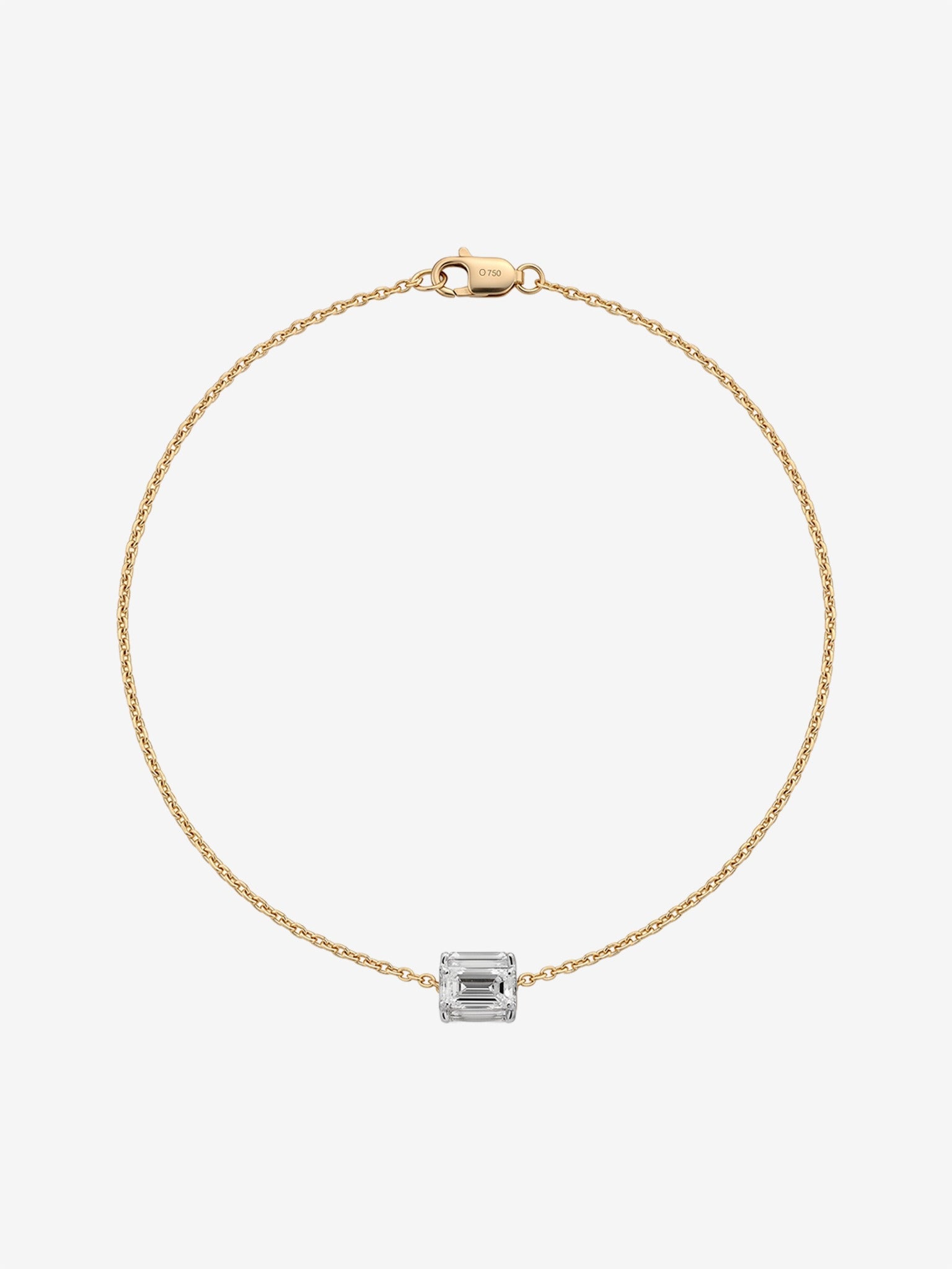 
        Diamond Cube Bracelet 0.75