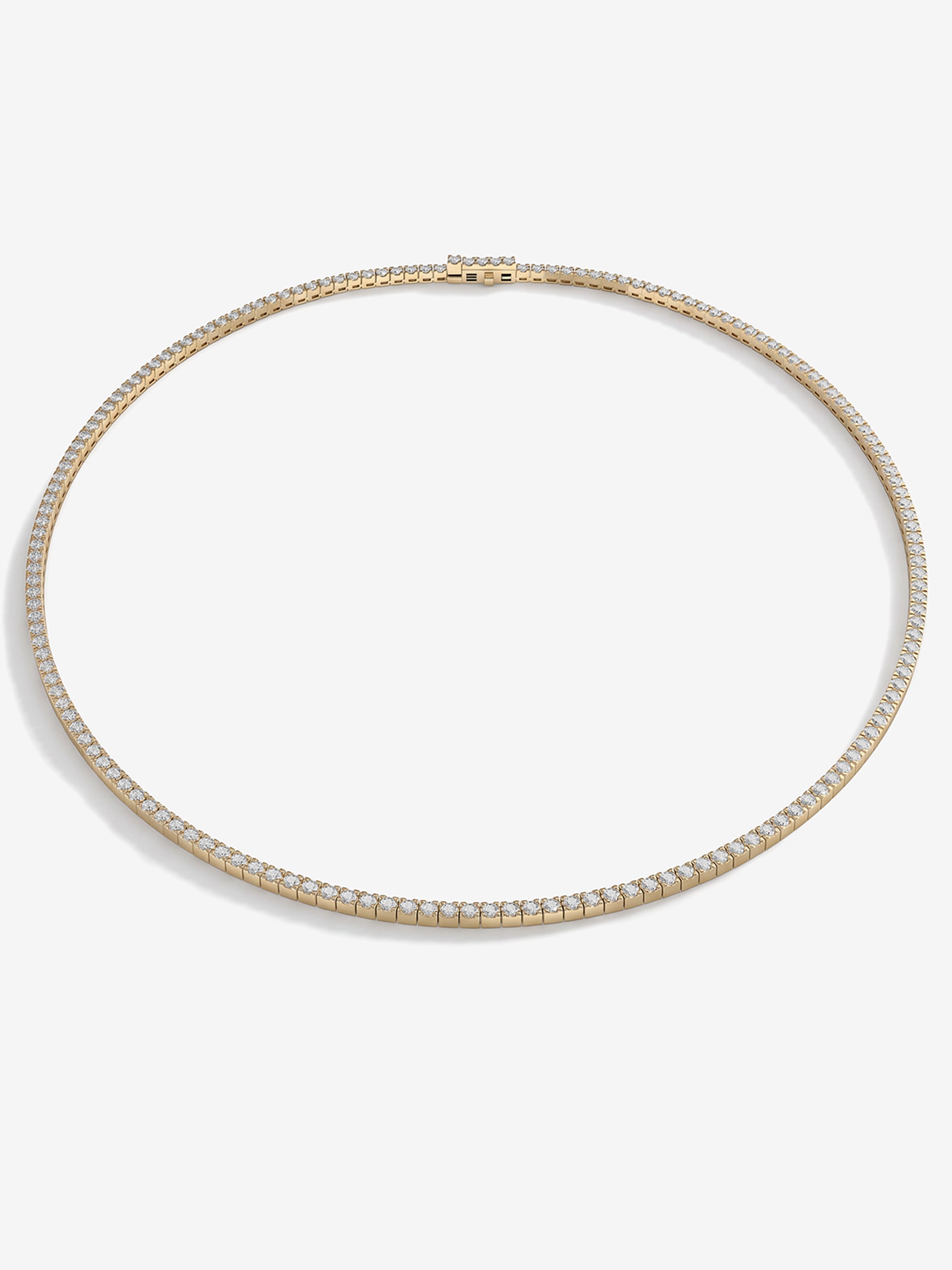 
        Diamond Tennis Necklace 7.25