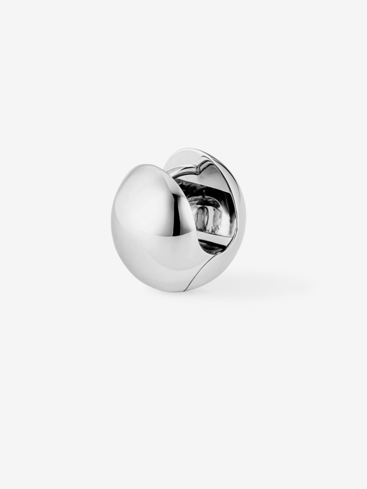 Sterling Silver Dome Ball Earring 0.00
