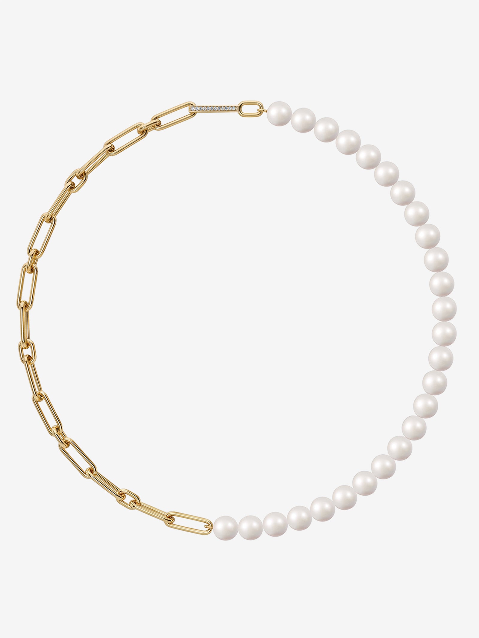 Pearl Chain Necklace 0.06
