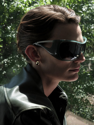 Gold Dome Ball Earring 0.00