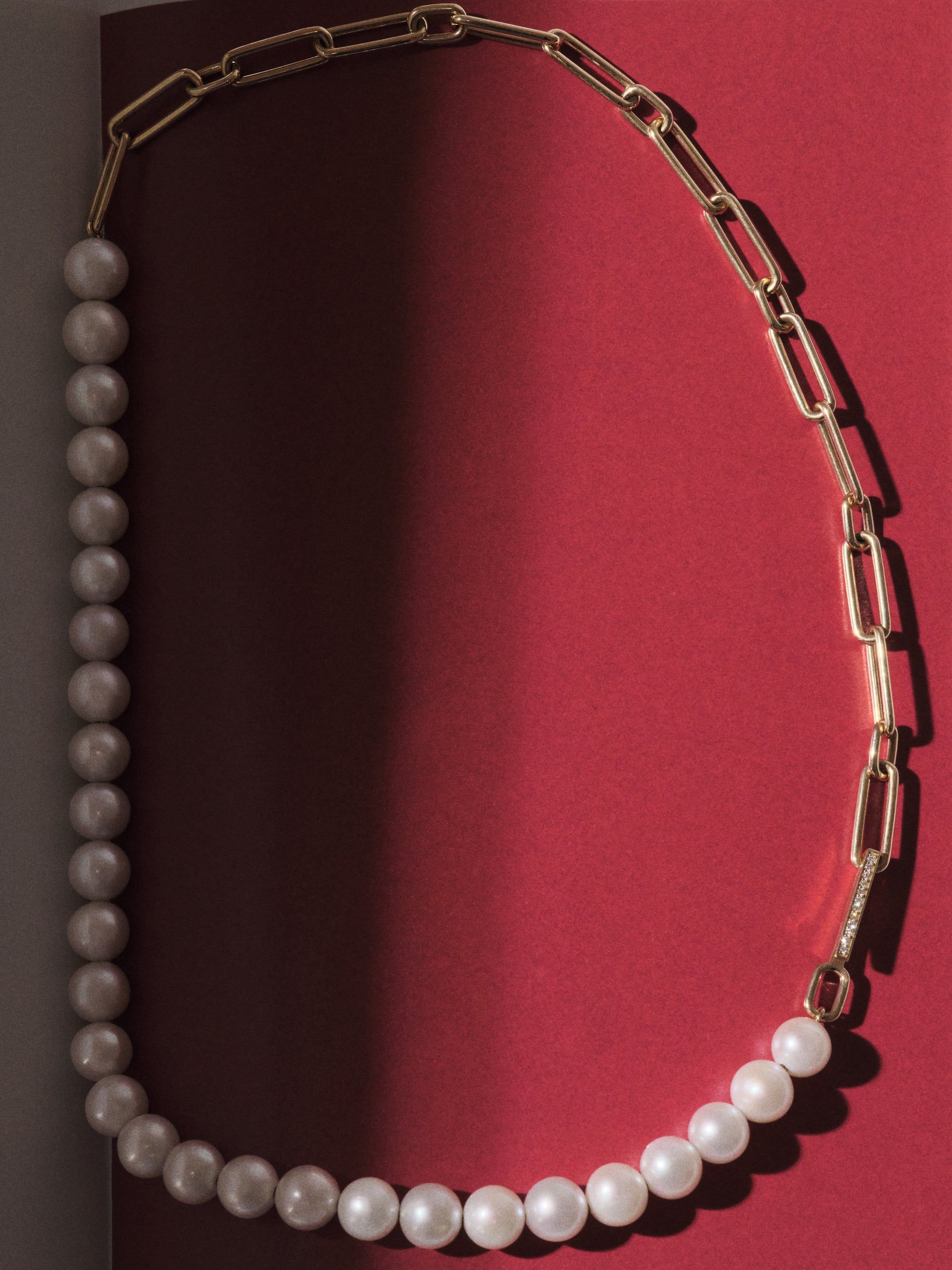 
        Pearl Chain Necklace 0.06
