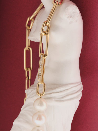 
            Pearl Chain Necklace 0.06
