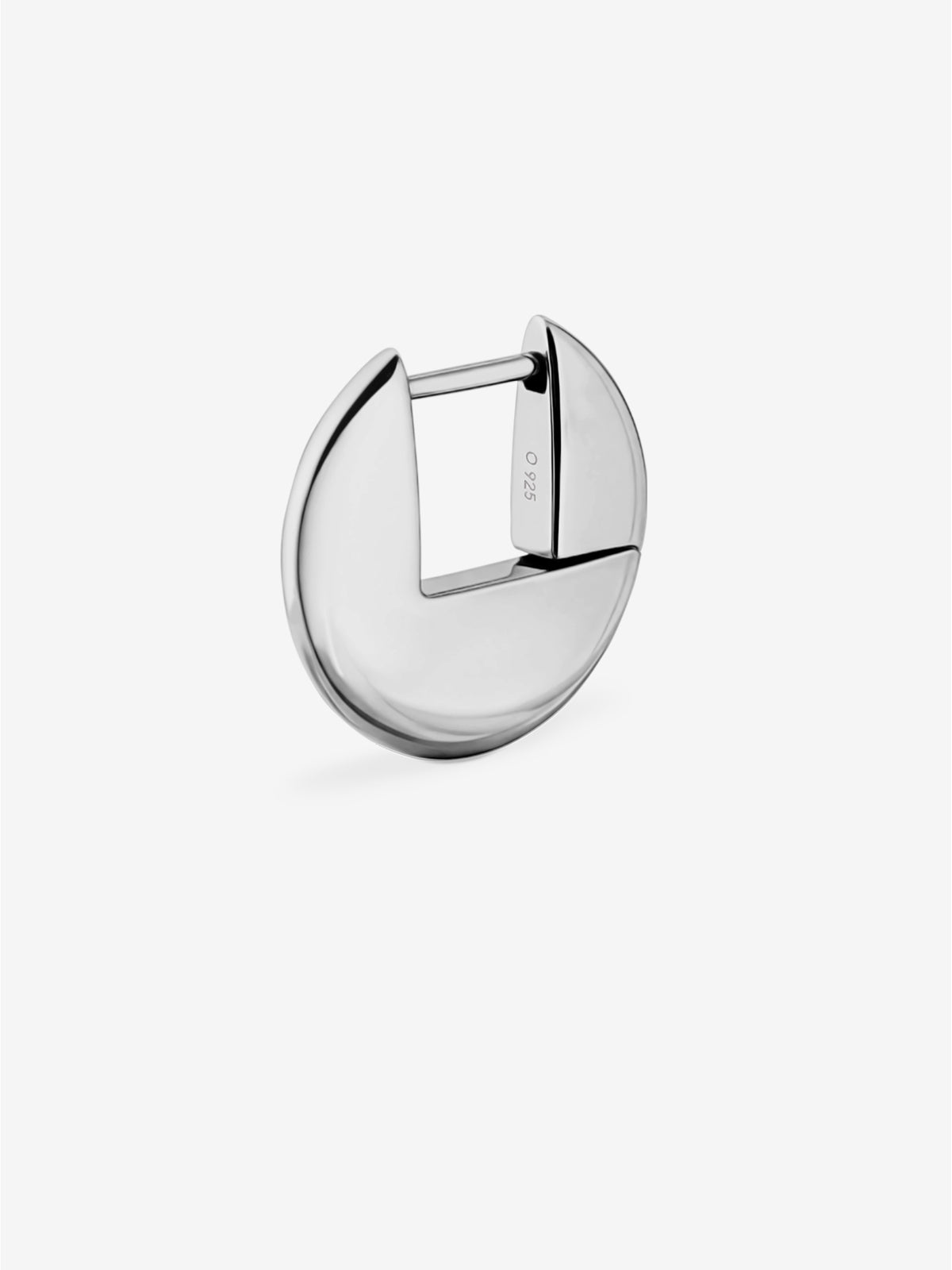 Sterling Silver Disc Earring 0.00
