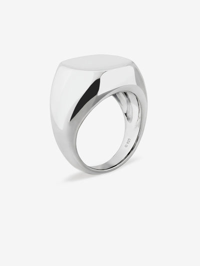 Sterling Silver Seal Ring 0.00