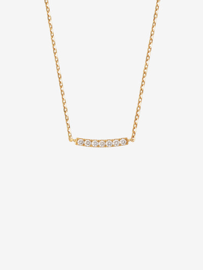 
            Diamond Line Necklace 0.07