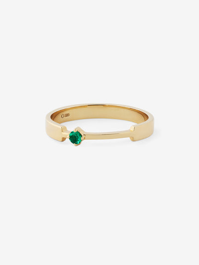 
            Emerald Ring 0.06