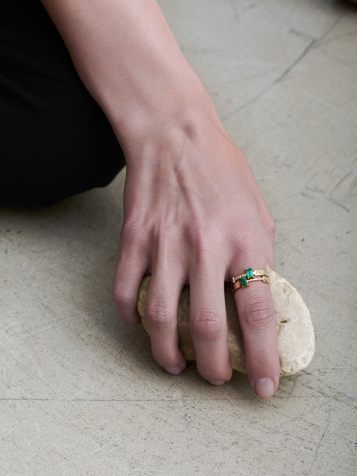 Emerald Ring 0.25